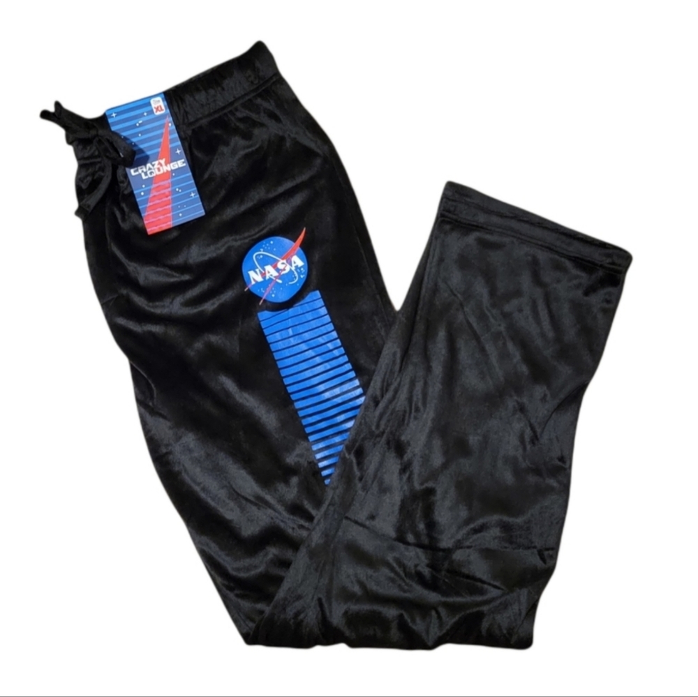 Men's NASA Logo Cozy Sleepwear PJ‎ Pants XL NWT